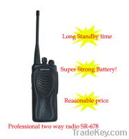 Sell super strong battery 1800MAh professional two way radio SR-678