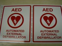 Sell AED Wall Sign 