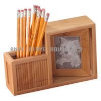 Sell Bamboo photo frame with pen holder