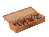 Sell Bamboo storage box, bamboo organizer