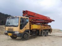 Sell used concrete pump car