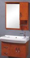 sell bathroom vanity with orange color