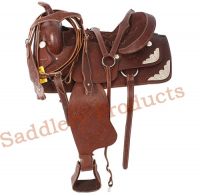 Hand Tooled Western Show Saddle Tack Package - WS-009