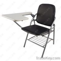 lightweight school chair with folding tablet soft seat chair