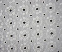 Sell eyelet embroidery fabric