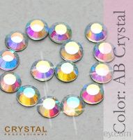 Good Quality Crystal AB ss6 Hot Fix Rhinestones / Iron on Rhinestones