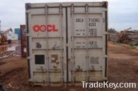 used container for sales in India