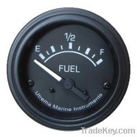 Auto Marine Fuel Level gauges, E-F, Black, UT85033B