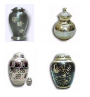 Solid Brass Urns