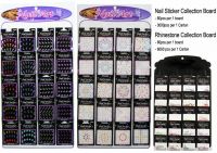 Sell 3D nail sticker Rhinestone collection board