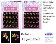 3D Nail Sticker : 3D Hologram