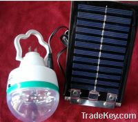 Portable solar lighting kits