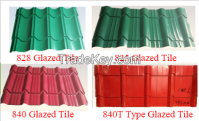 Corrugated coated Steel Roof Tile sheet Glazed Metel Roofing Tile