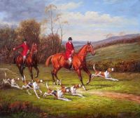 Sell 20X24inch Repro Handmade Hunting Oil Painting (Best Sellers)