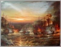 Sell Repro and Original Warship Oil Painting by Art4global