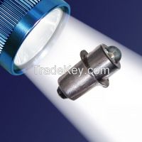 Nite ize 3-18V 1w P13.5s LED upgrade bulb for 2-6 cell C/D Maglite Torch White Light