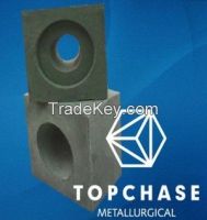 Refractory  Al-C Tundish Seating Block with Zirconia Nozzle for casting
