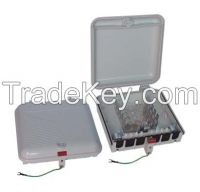 Outdoor 50 pairs distribution point box (DP box) for LSA module
