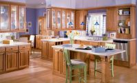 Sell Hickory Solid Wood Kitchen Cabinet Units