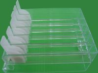 comestic transparent display rack mould