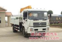 Sell truck with crane/crane truck/crane chassis