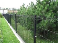 Wire mesh fence