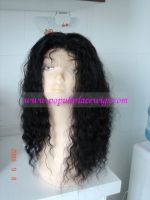 Sell swiss lace wig, lace front wig.virgin hair wig