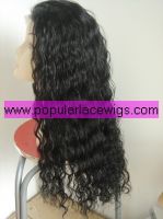 Sell swiss lace wig, lace front wig.virgin hair wig, indian remy hair