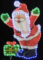 Sell motif light(Santa Claus+Present)