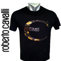 ROBERTO CAVALLI T-SHIRT BLACK #617