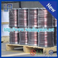 Enameled aluminum round wire with high voltage