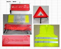 sell car safety vest and warning triangle