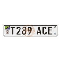 Africa License Plate (Custom Design Available)