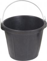 sell rubber bucket, flexible bucket, cement bucket, rubber container