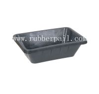 Sell rubber bucket, heavy duty rubber pail, rubber container