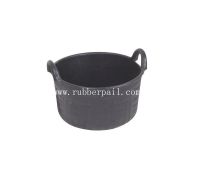 Sell tire bucket, heavy duty rubber container, rubber pail