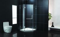 Sell high-quality pentagonal shower enclosure-with hinge