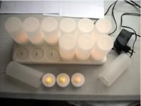 12pcs led recharegeable candle