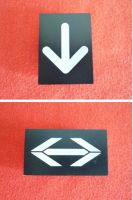 Arrow displays, direction  displays, elevator dispalys, lift displays