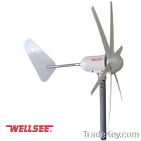 Sell WELLSEE Wind Turbine 6 blades horizontal axis wind turbine