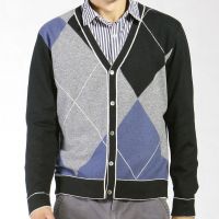 Goyo Men's Cashmere Cardigan Sweater