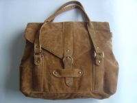 Sell Genuine suede leather handbag
