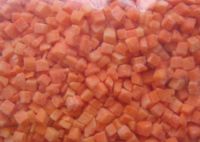 Sell IQF carrot diced/stripe