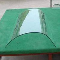 Sell hot curved glass panel