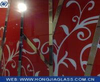 Sell tempere glass with white paint