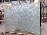 Sell curved hot melt glass