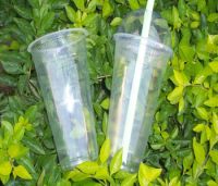 Sell Plastic Container ( Plastic Juice Cup, Plastic Strew)