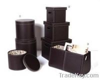 Sell Faux leather magazine boxes