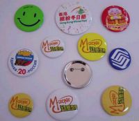 badge with your own logo and design
