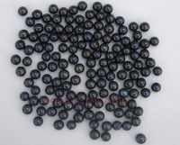 Loose Round Black Pearls